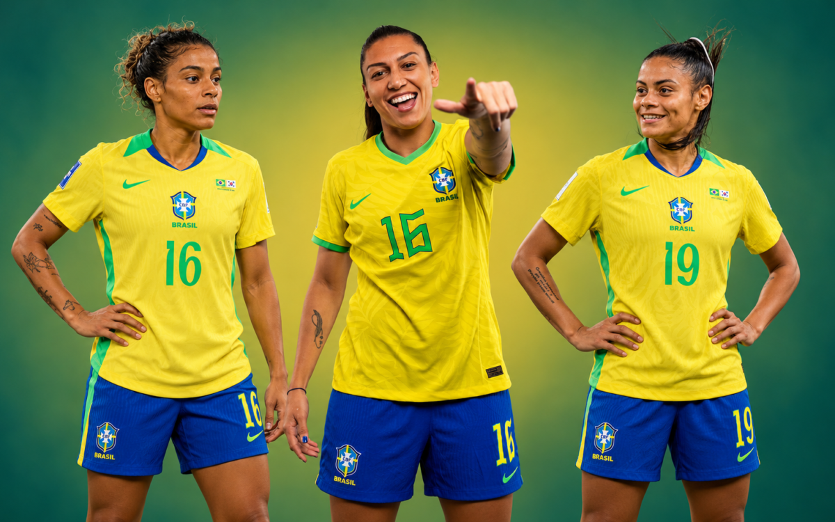 Bia Zaneratto, Tainá Maranhão e Raissa Bahia representam o Palmeiras em convocação da Seleção Brasileira Feminina.