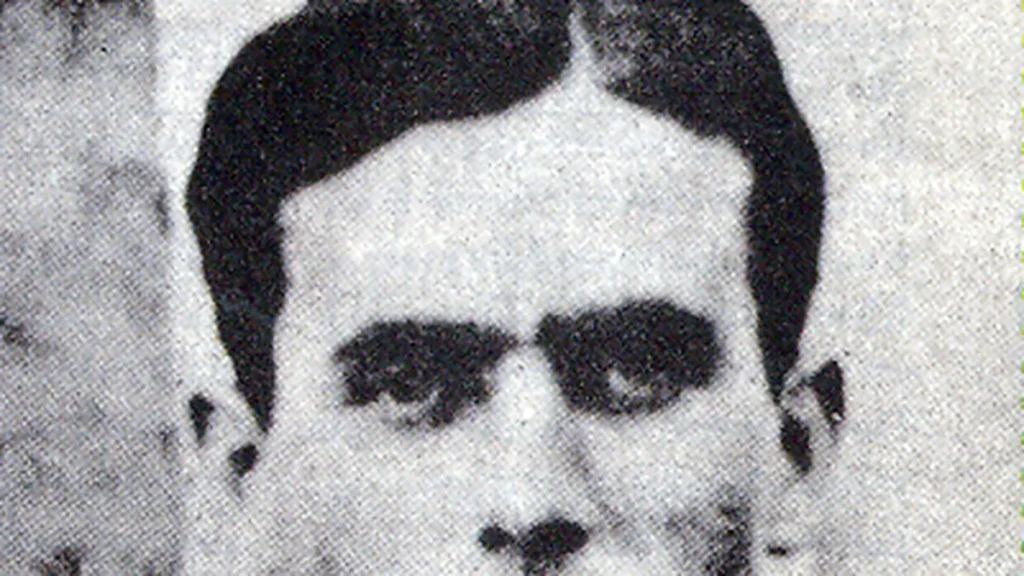 Retrato de Bianco, jogador do Palestra Italia em 1915
