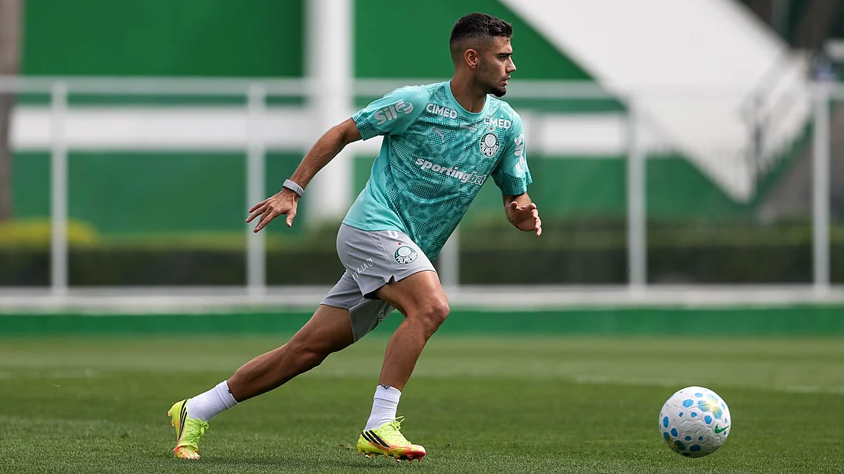 Andreas Pereira em treino