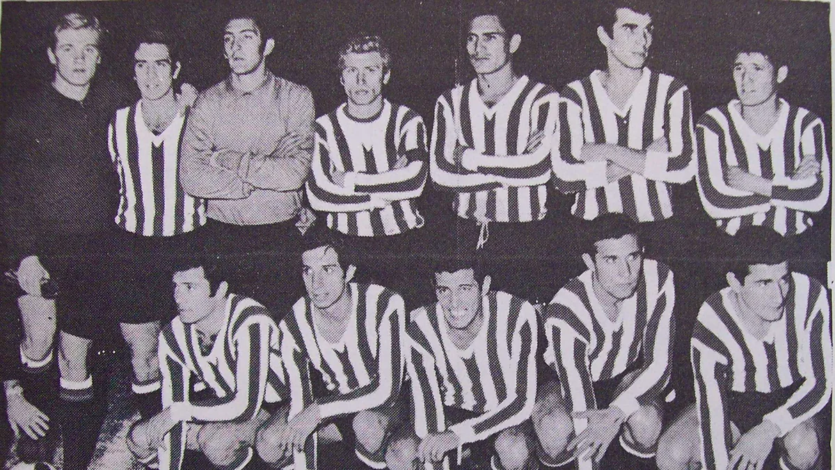 Time do Estudiantes campeão da Libertadores de 1968, adversário do Palmeiras na final