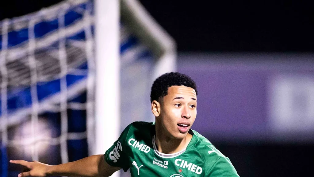 Juan Gabriel, atacante do Palmeiras Sub-20