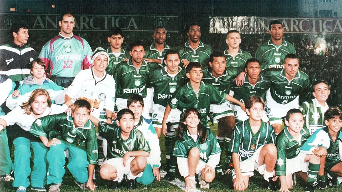 Elenco do Palmeiras de 1999 no Palestra Itália