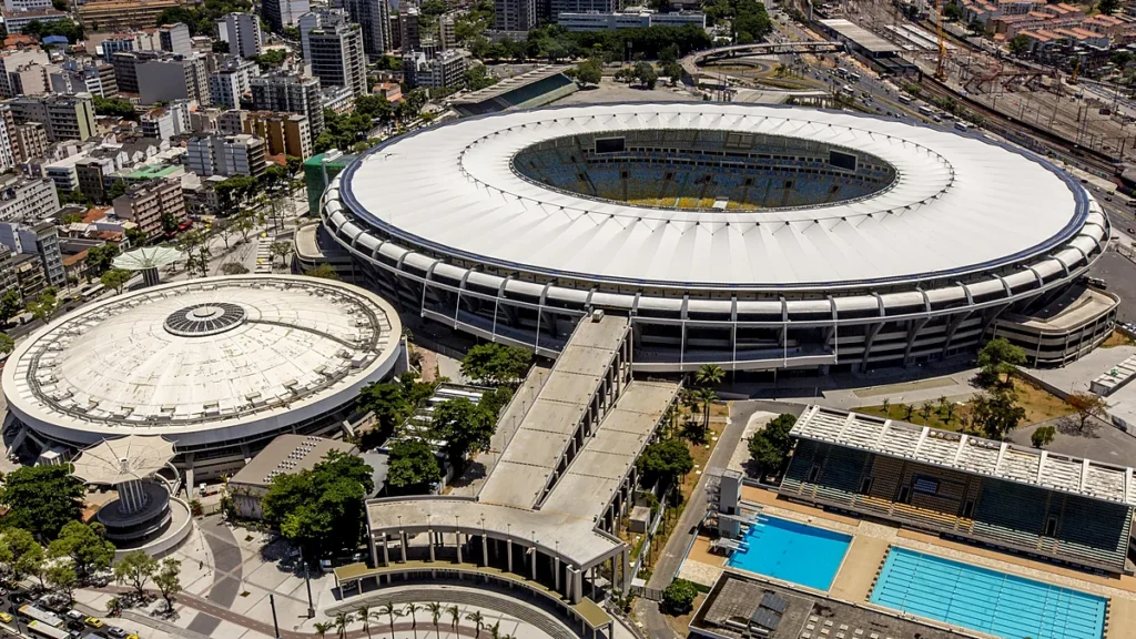 Vista do Maracanã, no Rio de Janeiro