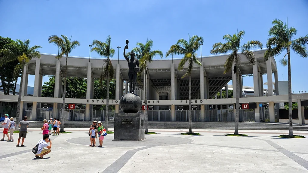 Maracanã, no Rio de Janeiro, palco de Fluminense x Palmeiras