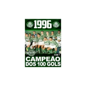 Coleção Oficial Histórica Palmeiras Edição 14 - Pôster Paulista 1996 - (seleccionado(es) Por) On Line Editora - On Line Editora - Capa Mole