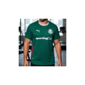 Camiseta Puma Palmeiras Masculino Partida Home Jersey 26 Verde Sem Jogador Gg