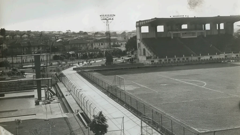 Estádio Palestra Italia em 1958