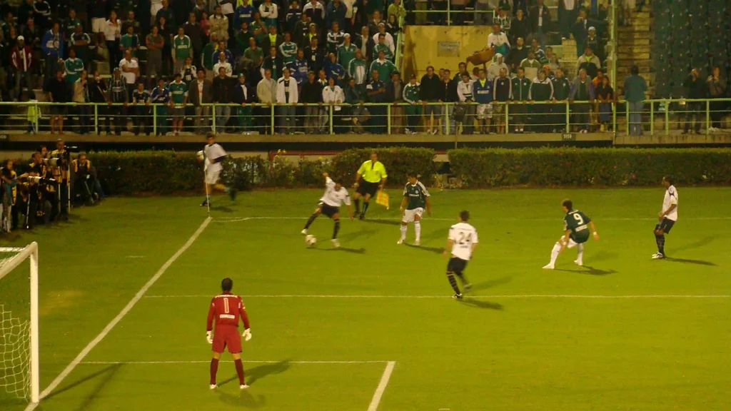 Jogo do Palmeiras contra a LDU no estádio Palestra Italia em 2009