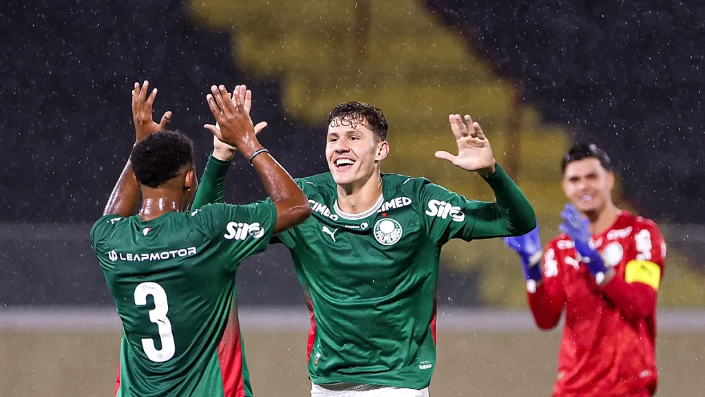 Palmeiras Sub-20 vence o Paysandu por 3 a 0 na ida das quartas da Copa do Brasil Sub-20
