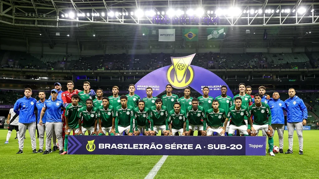 Palmeiras Sub-20 em jogo de 2026; Botafogo x Palmeiras pela Copa do Brasil Sub-20